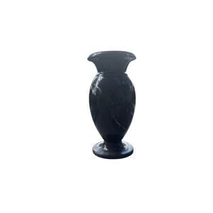 Black Marble urn vase